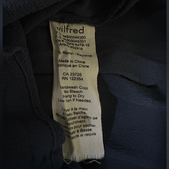 Aritzia Wilfred Leibniz Slip Dress size xxs - Picture 4 of 13